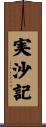 実沙記 Scroll
