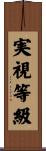 実視等級 Scroll