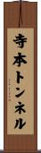 寺本トンネル Scroll