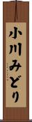 小川みどり Scroll