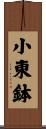 小東鉢 Scroll