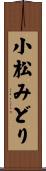 小松みどり Scroll