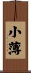 小薄 Scroll