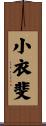 小衣斐 Scroll