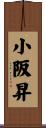 小阪昇 Scroll