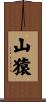 山猿 Scroll