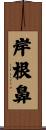 岸根鼻 Scroll