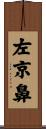 左京鼻 Scroll