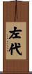 左代 Scroll