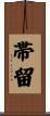 帯留 Scroll
