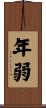 年弱 Scroll