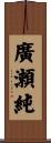 廣瀬純 Scroll