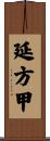 延方甲 Scroll