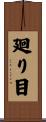 廻り目 Scroll