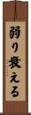 弱り衰える Scroll