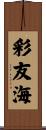 彩友海 Scroll