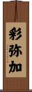 彩弥加 Scroll