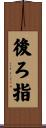 後ろ指 Scroll