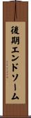 後期エンドソーム Scroll