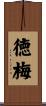 徳梅 Scroll