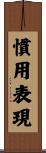 慣用表現 Scroll