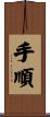 手順 Scroll