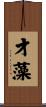 才藻 Scroll