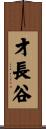 才長谷 Scroll
