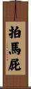 拍馬屁 Scroll