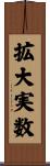 拡大実数 Scroll