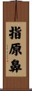 指原鼻 Scroll