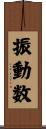 振動数 Scroll