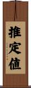 推定値 Scroll