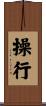 操行 Scroll