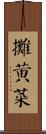攤黃菜 Scroll