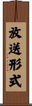 放送形式 Scroll
