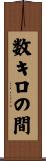 数キロの間 Scroll