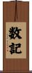 数記 Scroll