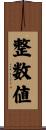 整数値 Scroll