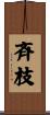 斉枝 Scroll