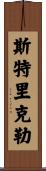 Strickler Scroll