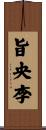 旨央李 Scroll