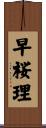 早桜理 Scroll