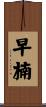 早楠 Scroll