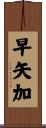 早矢加 Scroll