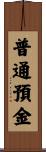 普通預金 Scroll