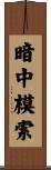 暗中模索 Scroll