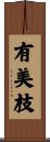 有美枝 Scroll