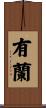 有蘭 Scroll