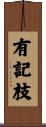 有記枝 Scroll